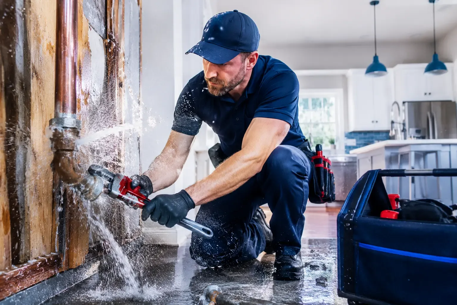 Emergency pipe repair in New Hampshire